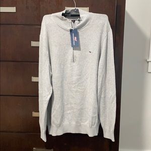 NWT Vineyard Vines Quarter Zip Sweater